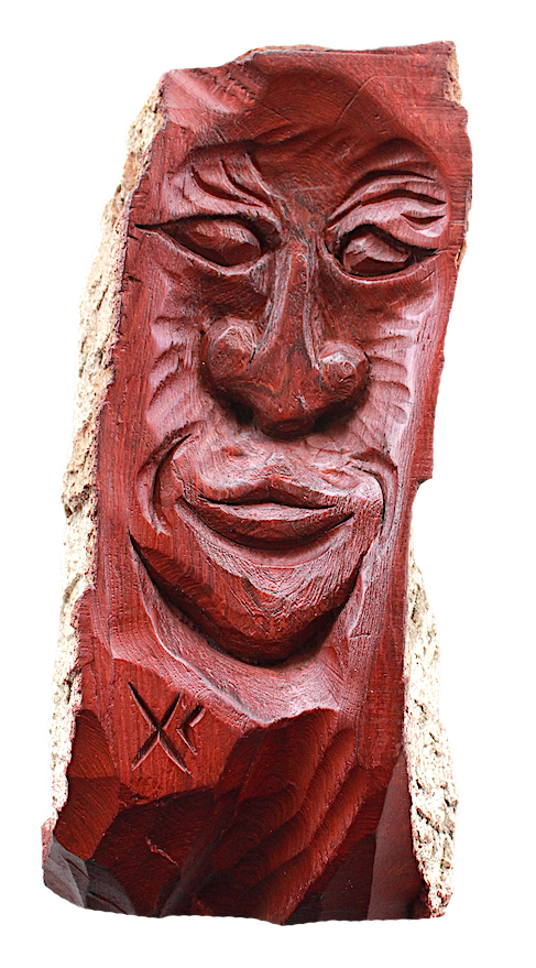 Spirit Face Carving